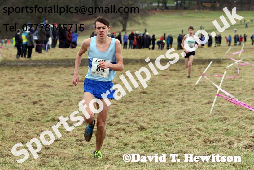 Mens under-17s, 2018 Northern Cross Country Champs., Harewood House, Leeds. Photo: David T. Hewitson/Sports for All Pics